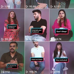 Project imagery for Social Campaigns & Branded Content