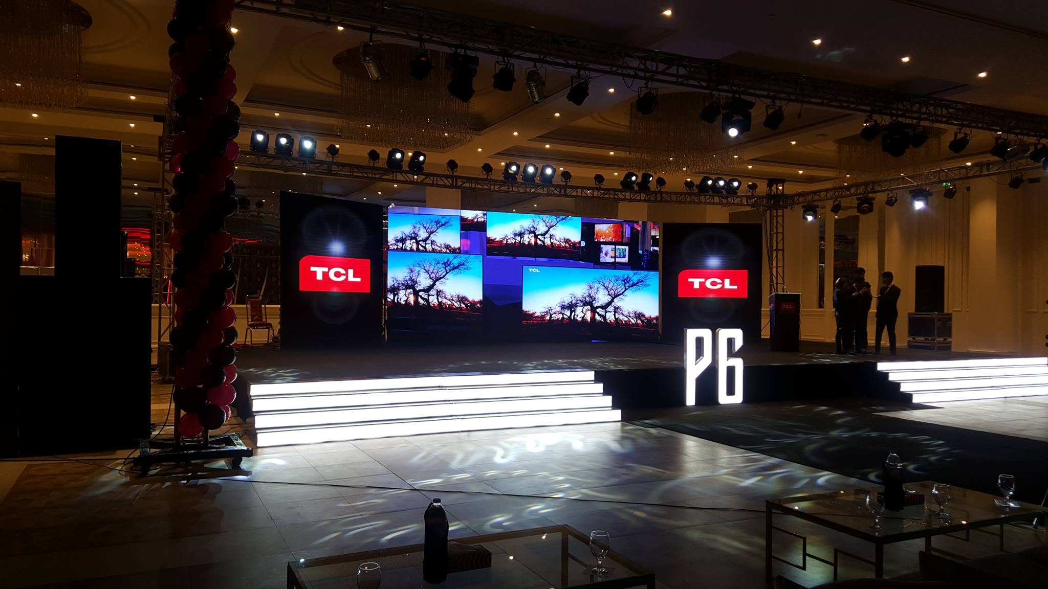Project imagery for TCL TV Launch & VR Arena
